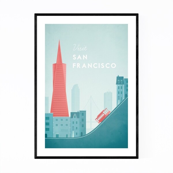 Noir Gallery Minimal Travel San Francisco Framed Art Print