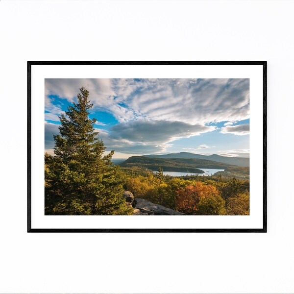 Noir Gallery Catskill Mountains Autumn Fall Framed Art Print