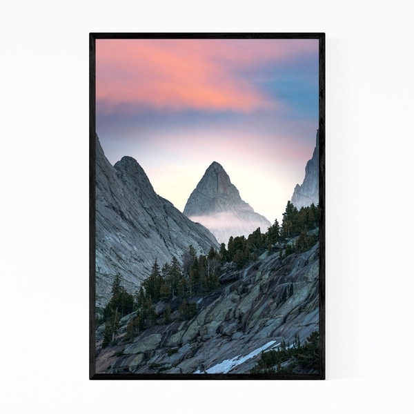 Noir Gallery Wyoming Rocky Mountains Nature Framed Art Print