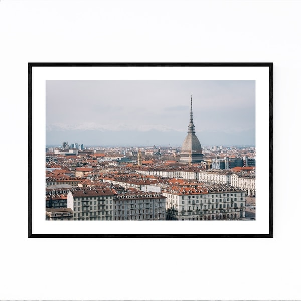 Noir Gallery Turin Italy Mole Antonelliana Framed Art Print