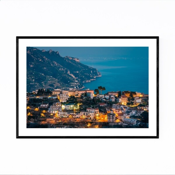Noir Gallery Amalfi Coast Italy Photography Framed Art Print