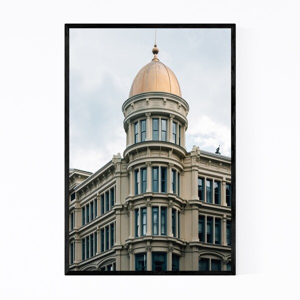 Noir Gallery Manhattan New York Architecture Framed Art Print