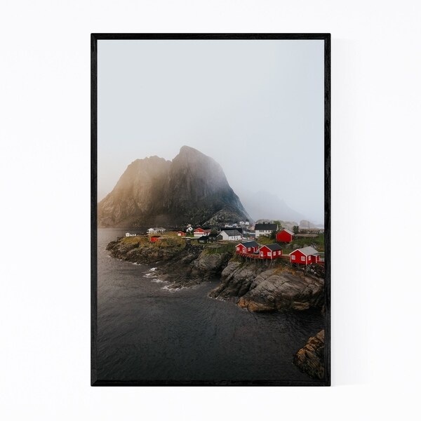 Noir Gallery Hamnoy Lofoten Islands Norway Framed Art Print