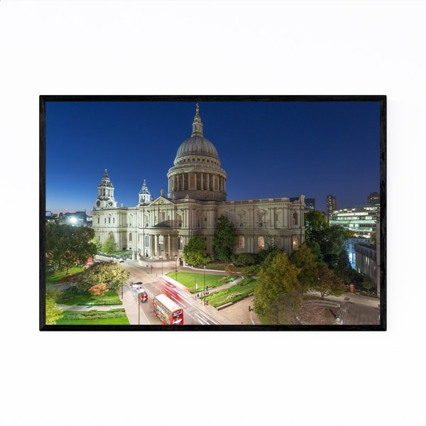 Noir Gallery St. Paul's Cathedral London UK Framed Art Print