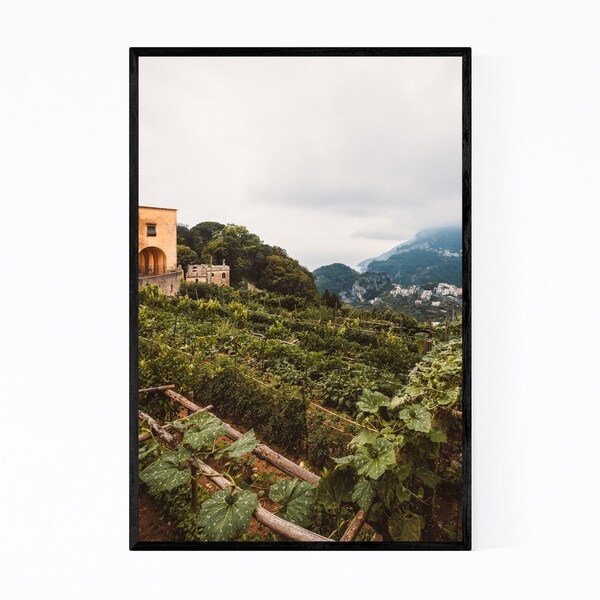 Noir Gallery Amalfi Coastal Italy Ravello Framed Art Print