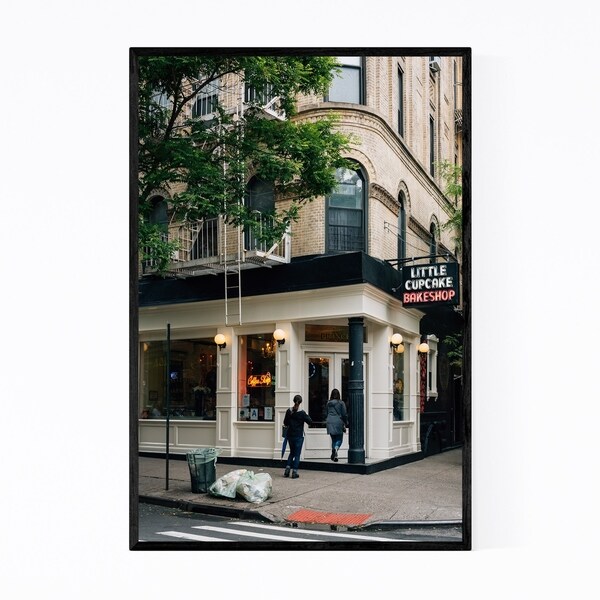 Noir Gallery Cupcake Shop Manhattan New York Framed Art Print