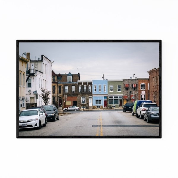 Noir Gallery Highlandtown Baltimore Maryland Framed Art Print