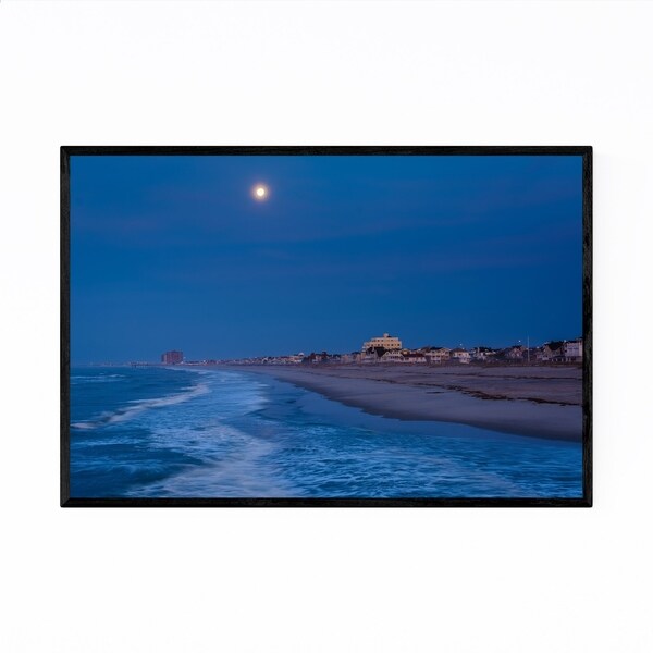 Noir Gallery Ventnor City, New Jersey Coastal Framed Art Print