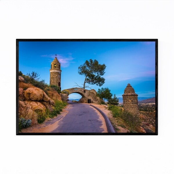 Noir Gallery Mount Rubidoux Riverside CA Framed Art Print