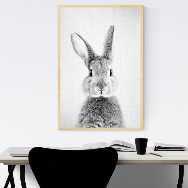 framed bunny pictures for nursery