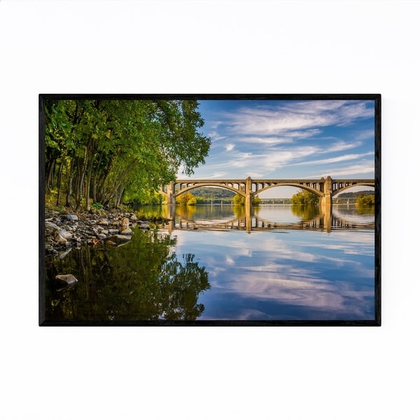 Noir Gallery Wrightsville Pennsylvania Bridge Framed Art Print