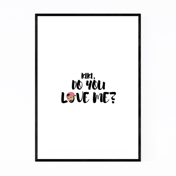Noir Gallery Kiki Drake Pop Culture Meme Framed Art Print