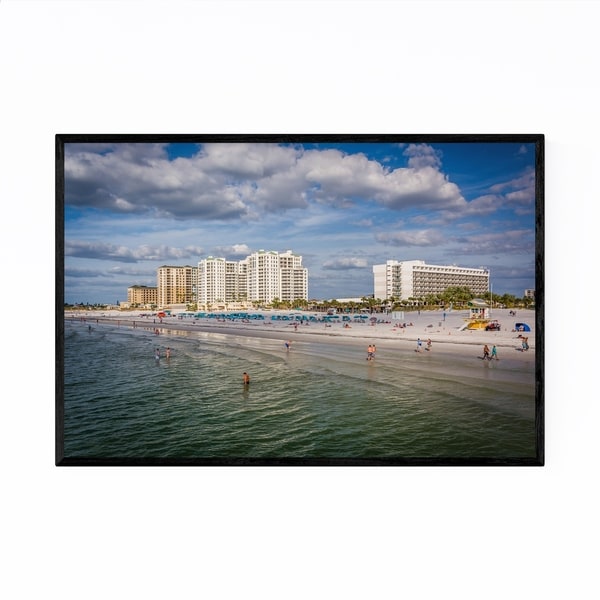 Noir Gallery Clearwater Beach Florida Coastal Framed Art Print