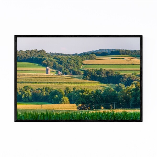 Noir Gallery Pennsylvania Farm Landscape Framed Art Print