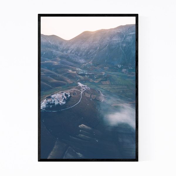 Noir Gallery Castelluccio di Norcia Umbria Framed Art Print