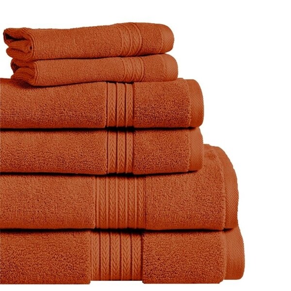 Summit 6-Piece Cotton Bath Towel Se - Bed Bath & Beyond
