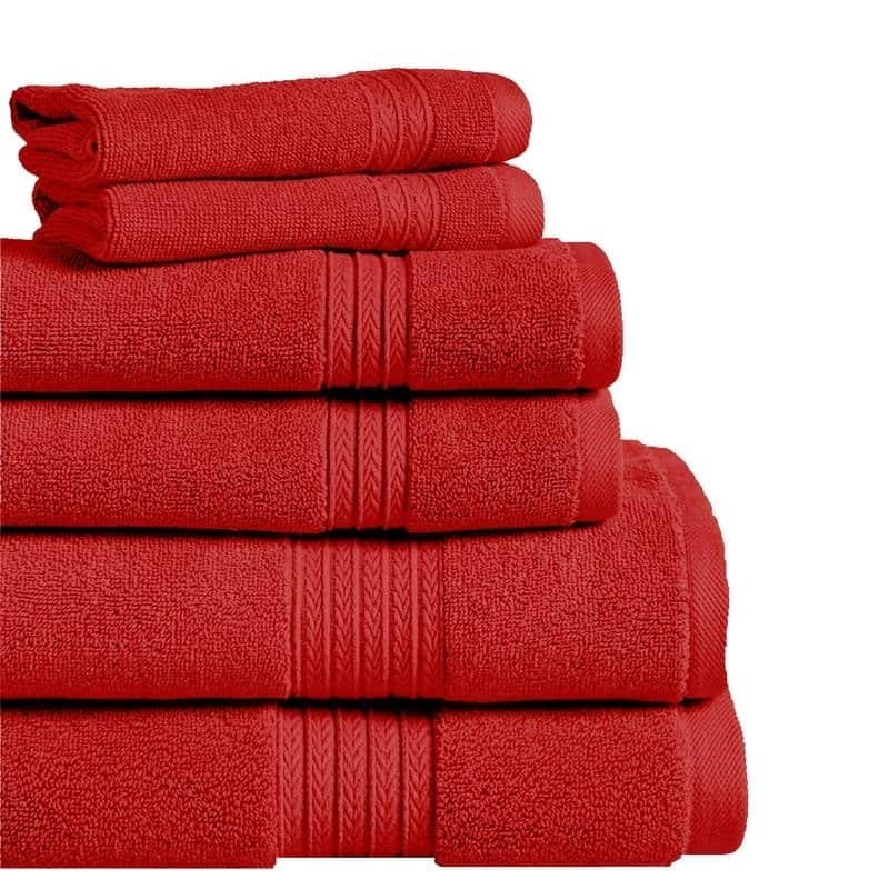 Summit 6-Piece Cotton Bath Towel Se