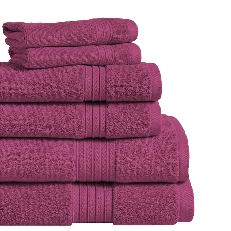 Summit 6-Piece Cotton Bath Towel Se