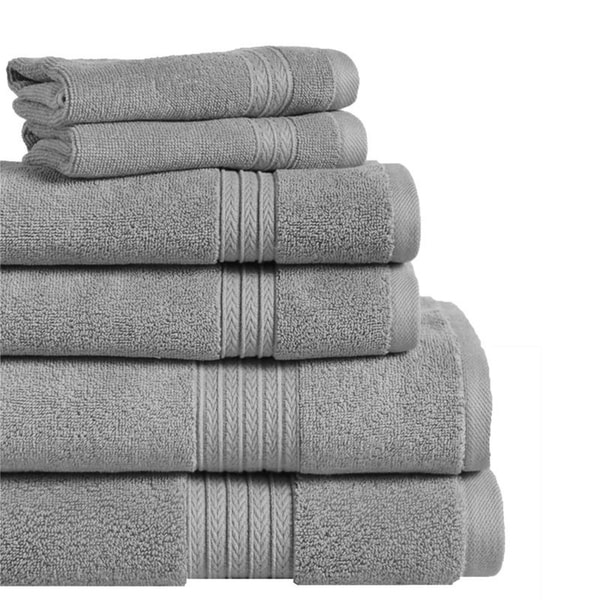Summit 6-Piece Cotton Bath Towel Se - On Sale - Bed Bath & Beyond