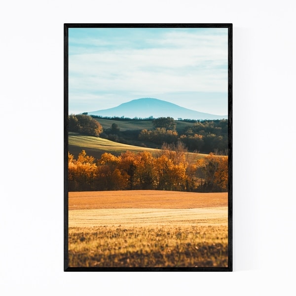 Noir Gallery Tuscany Italy Val d'Orcia Nature Framed Art Print