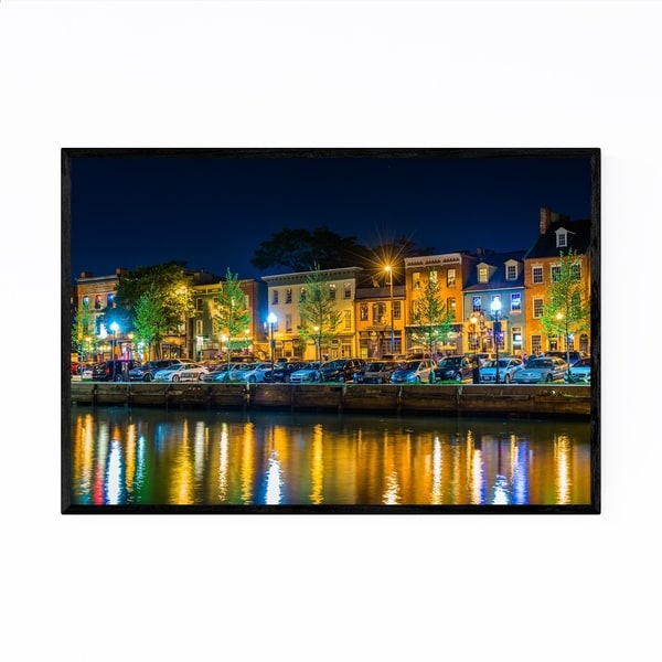 Noir Gallery Annapolis, Maryland Waterfront Framed Art Print