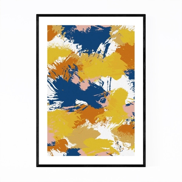 Noir Gallery Abstract Watercolor Splatter Framed Art Print