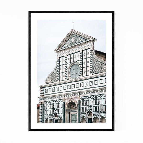Noir Gallery Florence Italy Architecture Framed Art Print