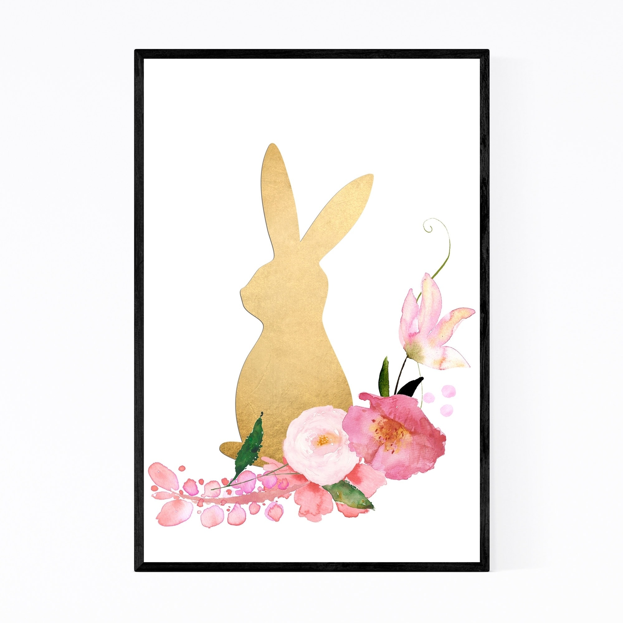 framed bunny pictures for nursery