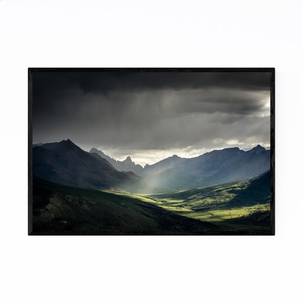 Noir Gallery Tombstone Territorial Park Yukon Framed Art Print