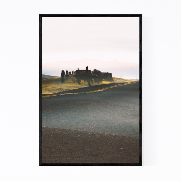 Noir Gallery Tuscany Italy Farm Landscape Framed Art Print