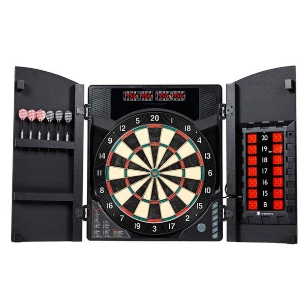 dart board with screen