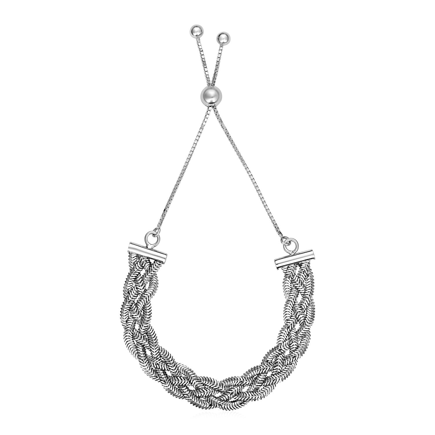 braided chain bracelet