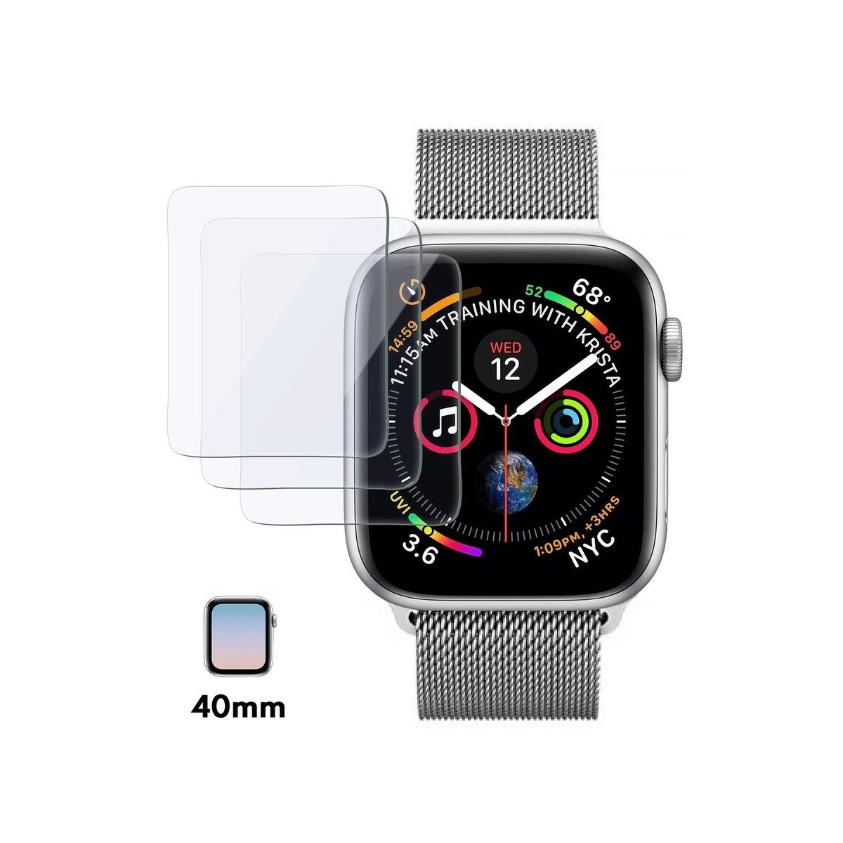 apple watch 5 40mm screen protector