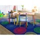 Flagship Carpet Kids Nylon Primary Circles Classroom Seating Rug - 7'6 ...