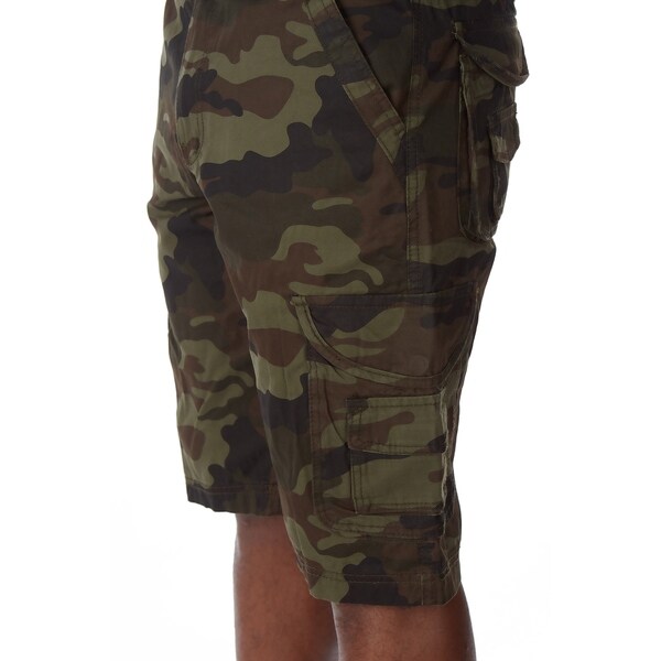 Big Mens Camo Cargo Shorts 
