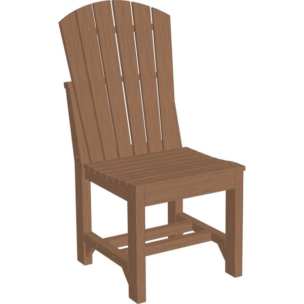 Set Of 2 Outdoor Adirondack Side Dining Chair In Woodgrain Set Of 2 Outdoor Adirondack Side Dining Chair In Woodgrain Colors