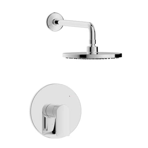 Pont Neuf Single Handle Shower Trim Set with Rough-in Valve