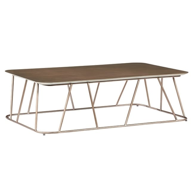 Shop Palliser Furniture Daria Wire Cocktail Table Rectangular Overstock 27479889