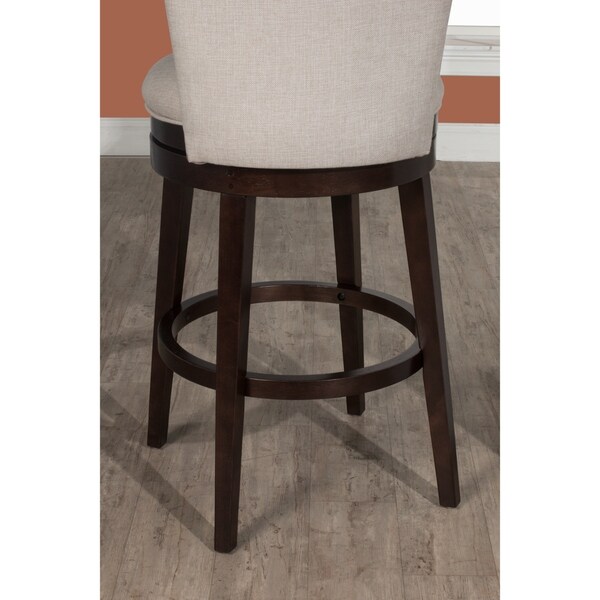 cream swivel bar stools