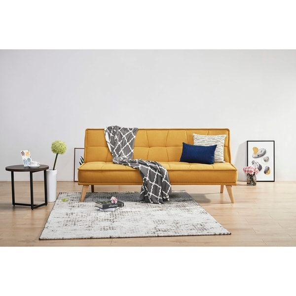 Artdeco Home Anaheim Modern Convertible Sofa Futon