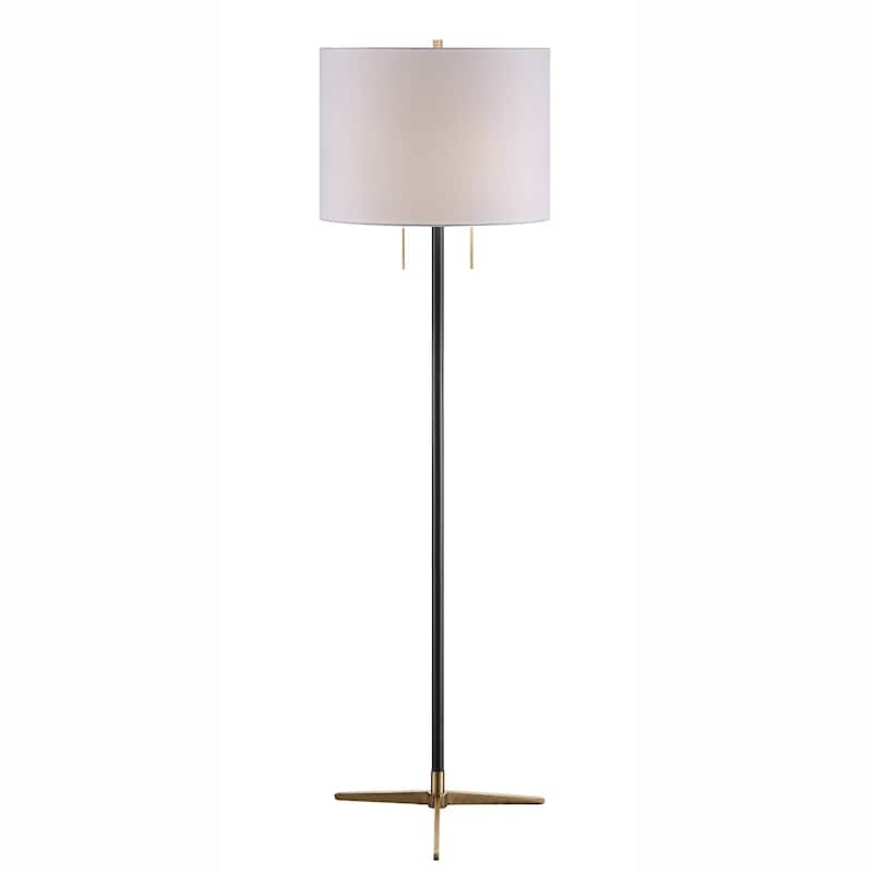 Veda 62" Gunmetal Floor Lamp