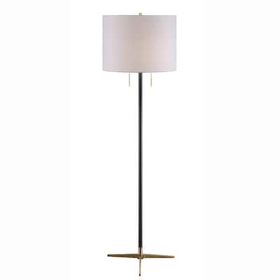 Veda 62" Gunmetal Floor Lamp - N/A