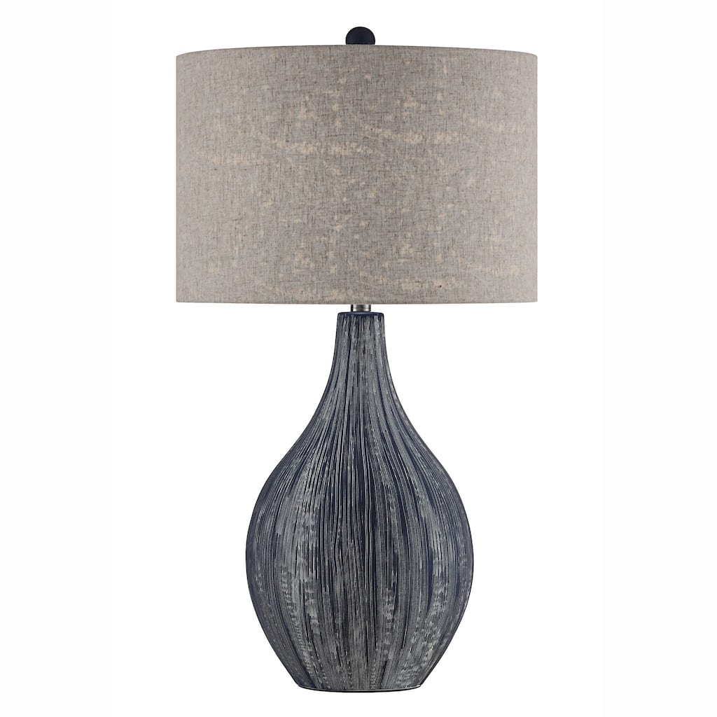 Dillon 32" Nautical Navy Table Lamp - N/A