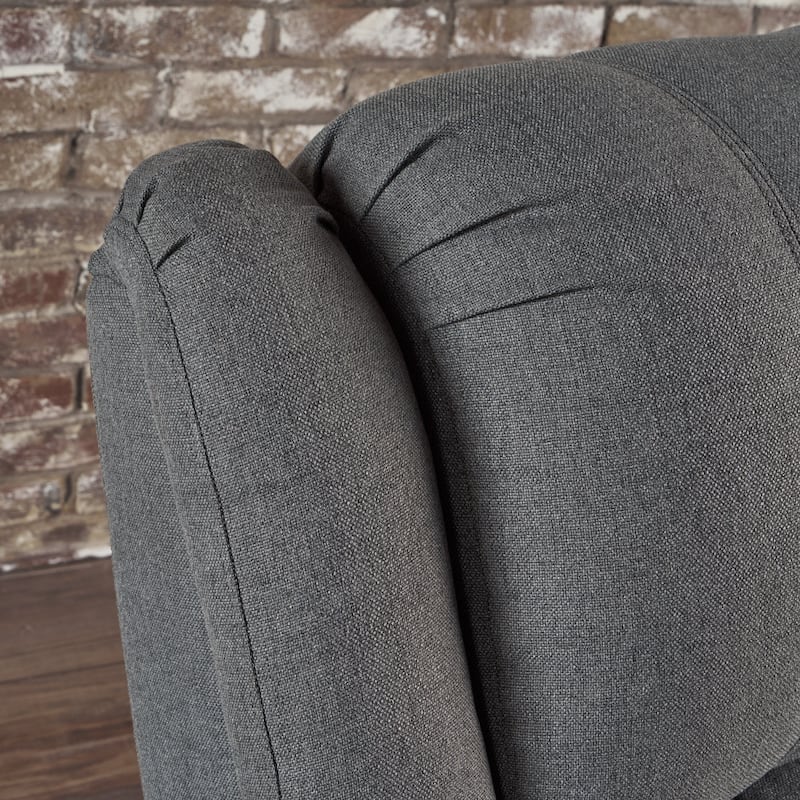Jennette Fabric Swivel Gliding Recliner by Christopher Knight Home