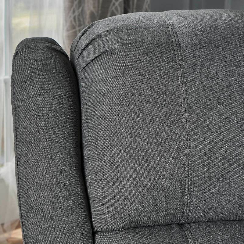 Jennette Fabric Swivel Gliding Recliner by Christopher Knight Home