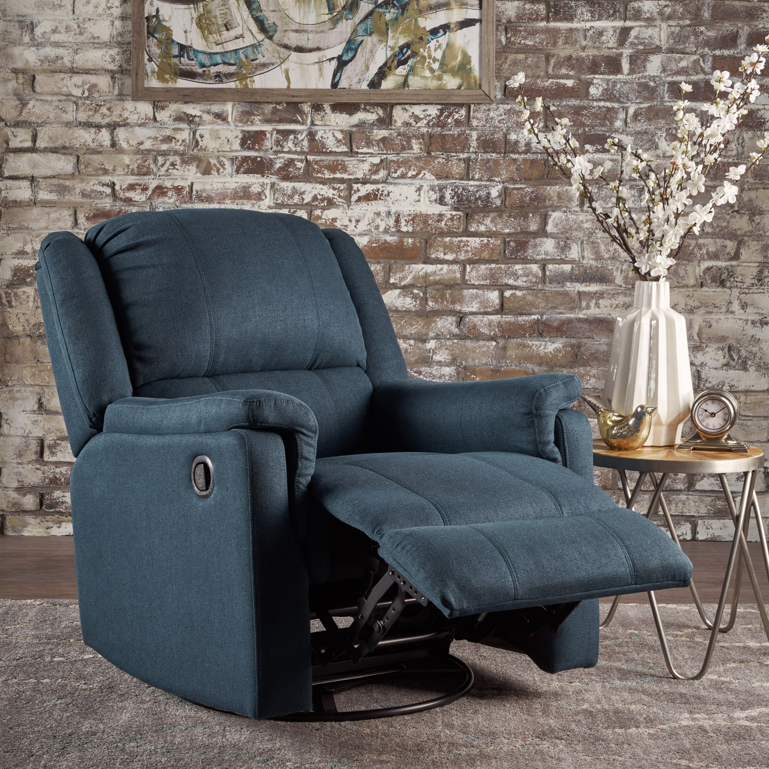 small fabric swivel chairs