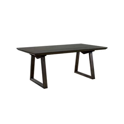 Furniture of America Tirico Dark Walnut 72-inch Dining Table