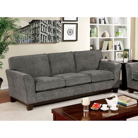 Copper Grove Tsageri Contemporary Grey Sofa