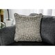 preview thumbnail 6 of 7, Furniture of America Coos Casual Grey Fabric Upholstered Sectional