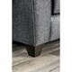 preview thumbnail 5 of 7, Furniture of America Coos Casual Grey Fabric Upholstered Sectional